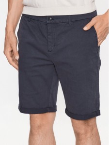Lindbergh Szorty materiałowe 30-505044 Niebieski Slim Fit