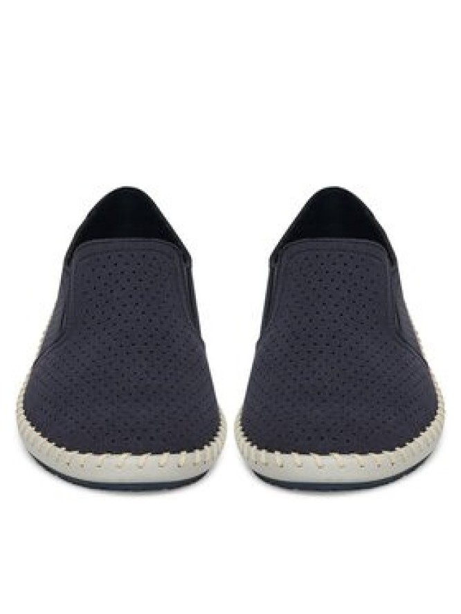 Rieker Półbuty B4555-14 Granatowy