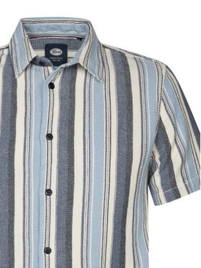 Petrol Industries Koszula M-1050-SIS442 Niebieski Regular Fit