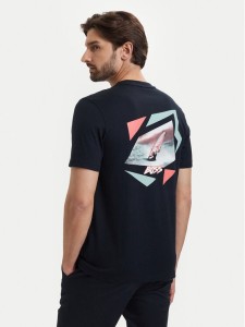 BOSS T-Shirt Movement 50561872 Granatowy Regular Fit