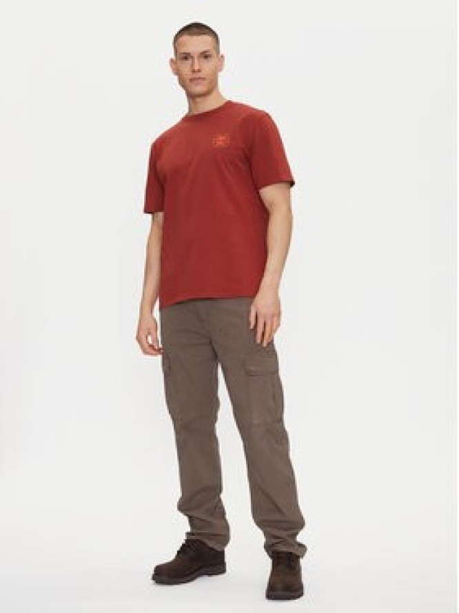 Timberland T-Shirt TB0A6DPD Czerwony Regular Fit