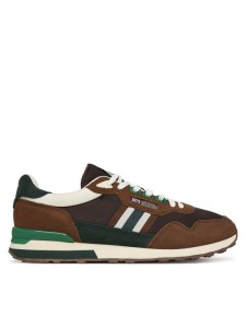 Pepe Jeans Sneakersy Kingston College M PMS400010 Brązowy