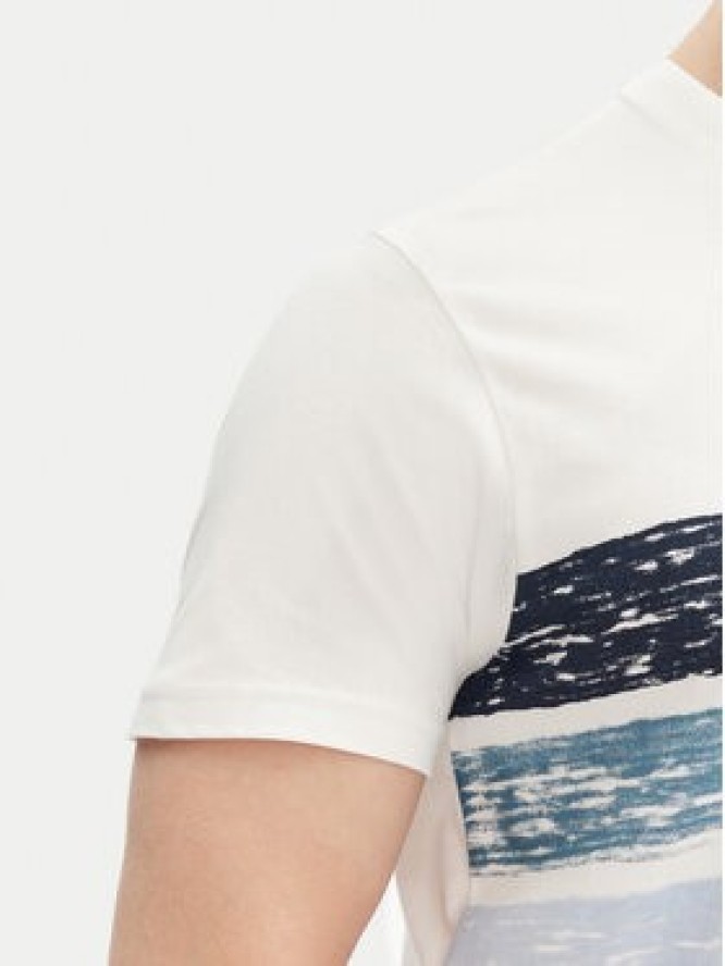 INDICODE T-Shirt Caron 41-051 Granatowy Regular Fit