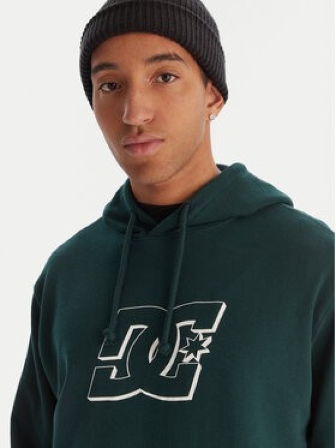 DC Shoes Bluza Hampden ADYFT03416 Zielony Regular Fit