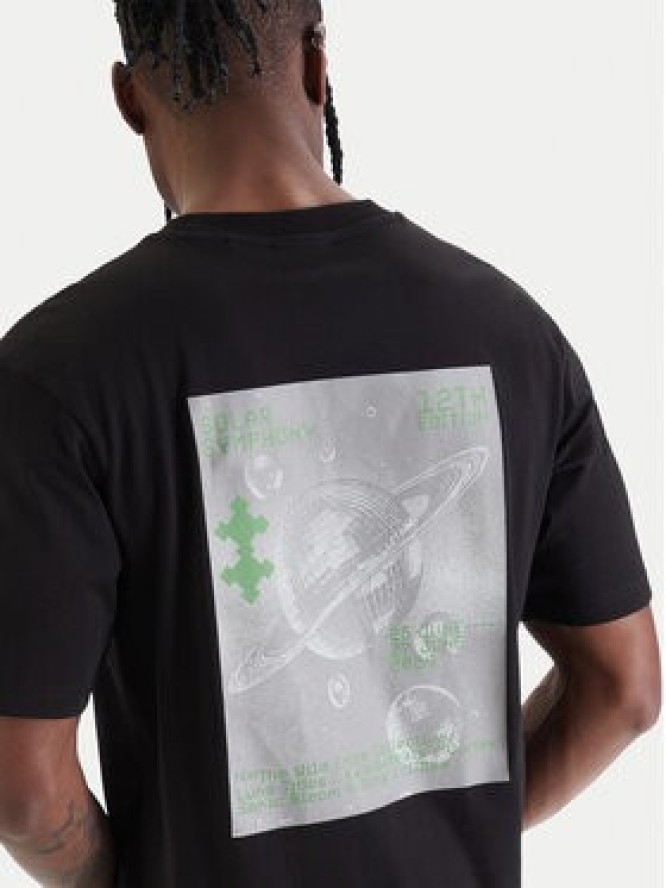 HUGO T-Shirt Nufotee 50560048 Czarny Regular Fit