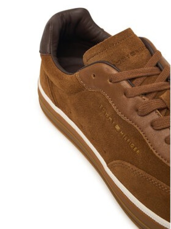 Tommy Hilfiger Sneakersy Lo Lux FM0FM05882 Brązowy