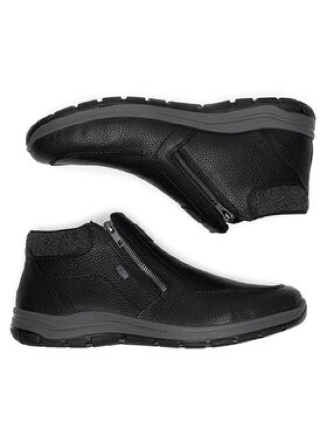 Rieker Botki 03660-00 Czarny