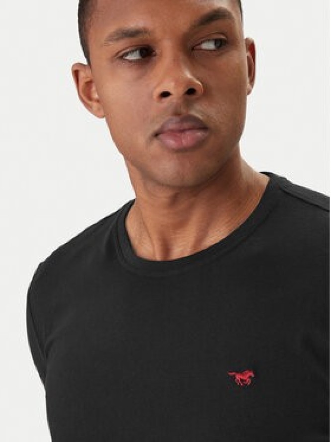 Mustang Komplet t-shirtów 1017076 Czarny Regular Fit