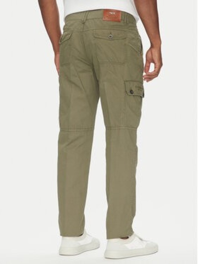 Aeronautica Militare Spodnie materiałowe 251PA1662CT3526 Khaki Regular Fit