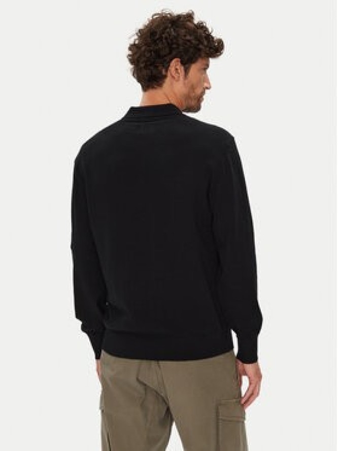 C.P. Company Sweter 19CMKN038A005528A Czarny Regular Fit
