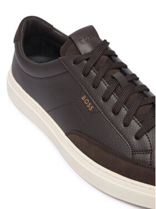 BOSS Sneakersy Kieran 50568536 Brązowy