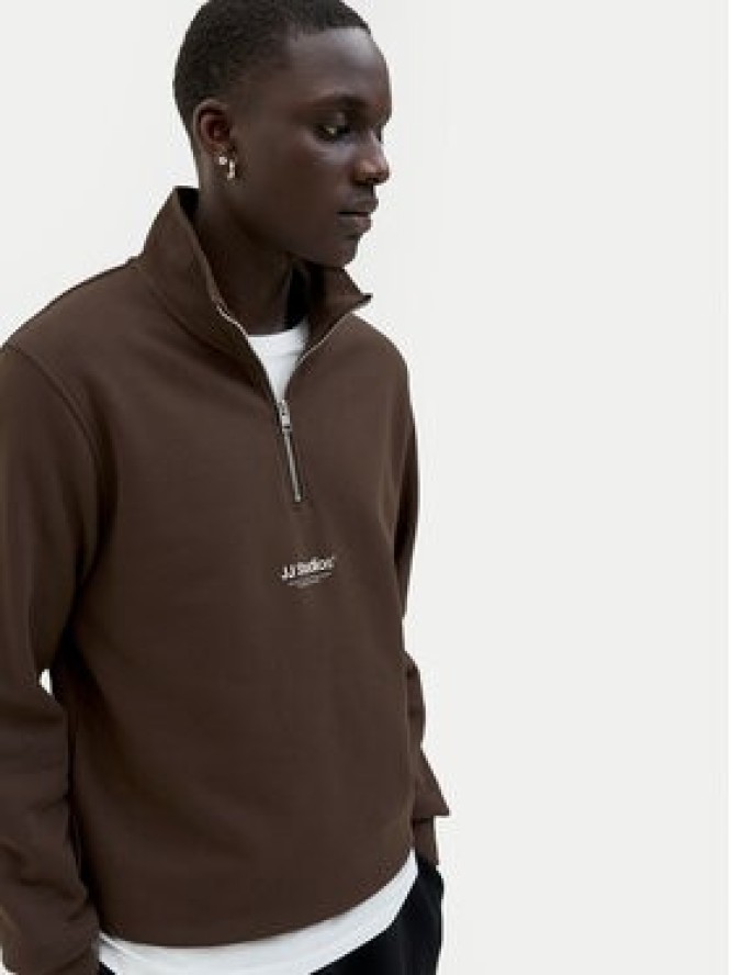 Jack & Jones Bluza Soho 12278793 Brązowy Relaxed Fit