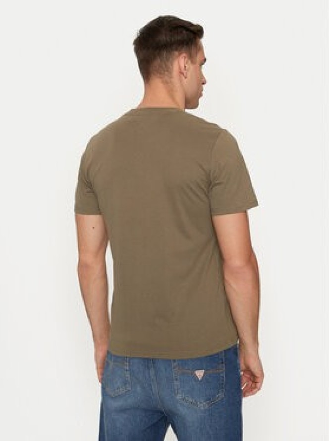 Schott NYC T-Shirt TSCLAWS1 Khaki Regular Fit