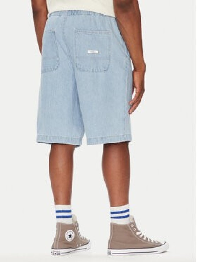 Element Szorty jeansowe Chillin ELYDS00103 Błękitny Relaxed Fit