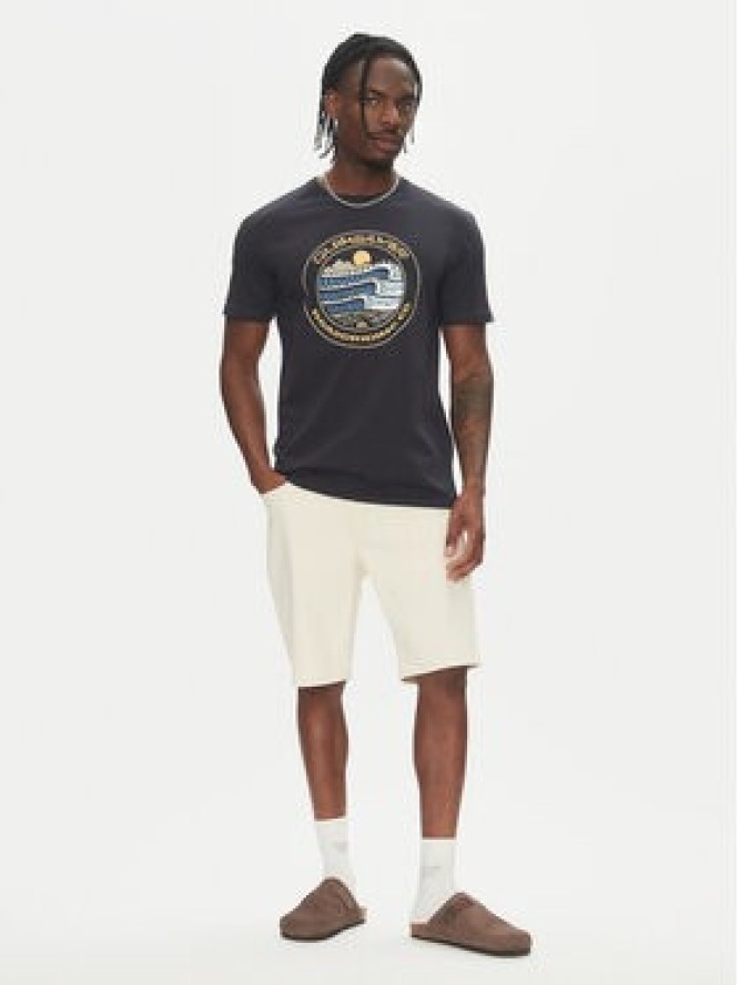Quiksilver T-Shirt Ev Three Seas Ss EQYZT08051 Granatowy Regular Fit
