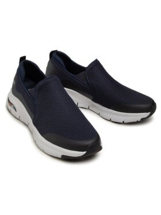 Skechers Sneakersy Banlin 232043/NVY Granatowy