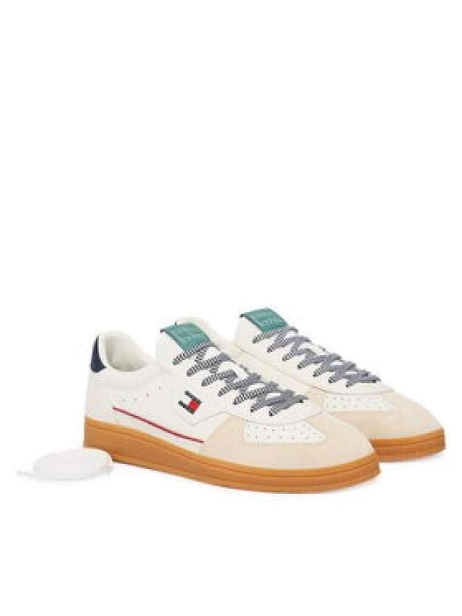 Tommy Jeans Sneakersy The Greenwich Edge Leather EM0EM01731 Biały