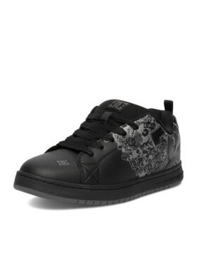 DC Shoes Sneakersy CEOWB-MP40-160W Czarny
