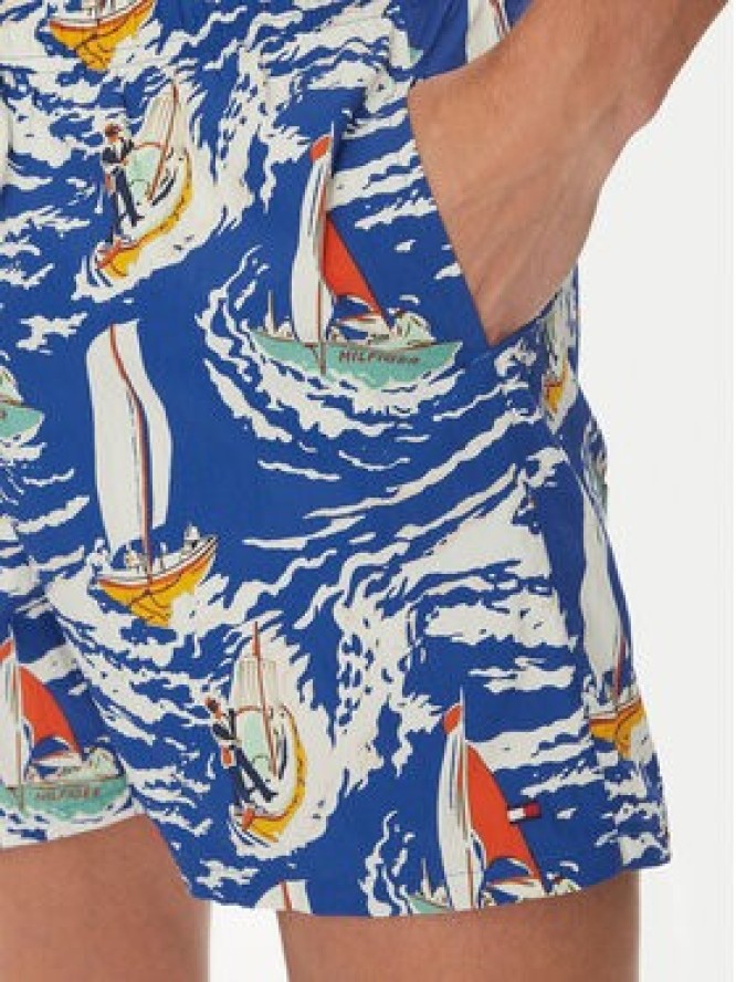 Tommy Hilfiger Szorty kąpielowe UM0UM03491 Niebieski Regular Fit