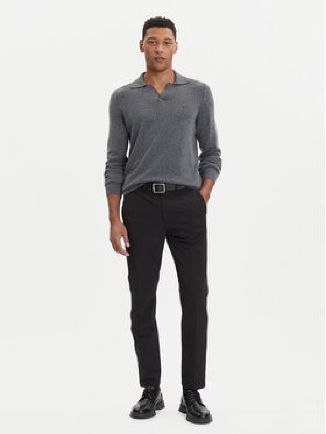 Marc O'Polo Sweter 529 5144 60150 Szary Regular Fit