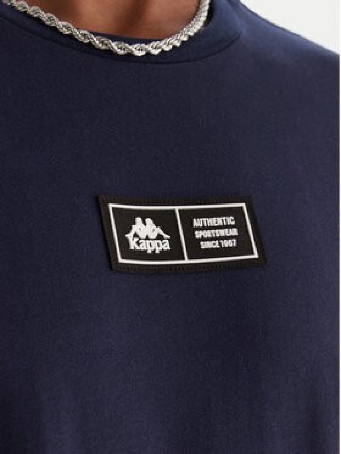 Kappa T-Shirt Authentic Nuria 341V2UW Granatowy Regular Fit