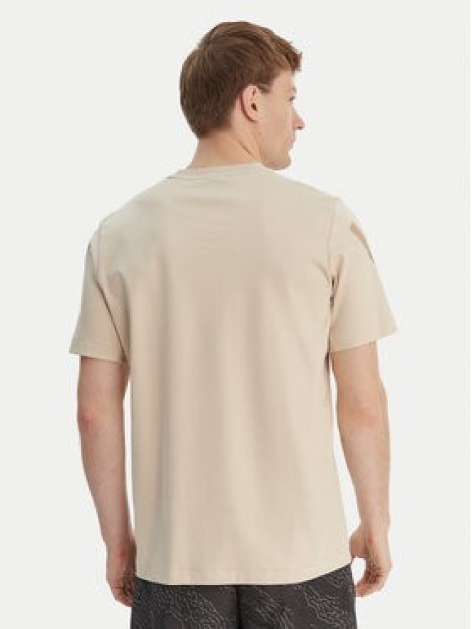 adidas T-Shirt Z.N.E. KE4694 Beżowy Regular Fit