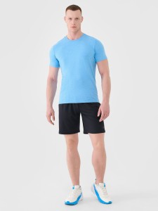 4F Spodenki treningowe szybkoschnące męskie - czarne L