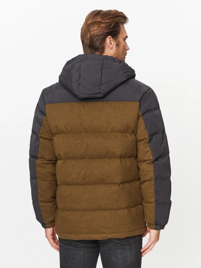 WRANGLER DOWN JACKET MĘSKA KURTKA ZIMOWA CIEPŁA NA ZIME FADED BLACK 112341101 W40L018280