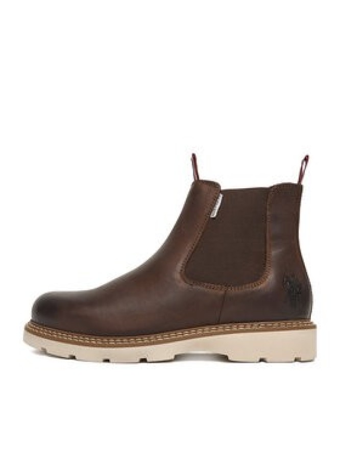 U.S. Polo Assn. Sztyblety EO-PATRIZ002M/ELE1 Brązowy