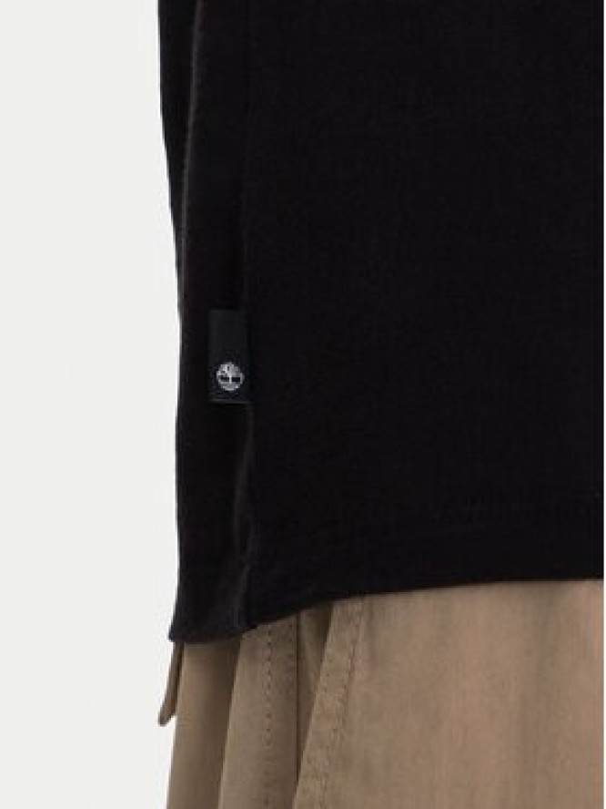 Timberland T-Shirt TB0A5WQQ Czarny Regular Fit