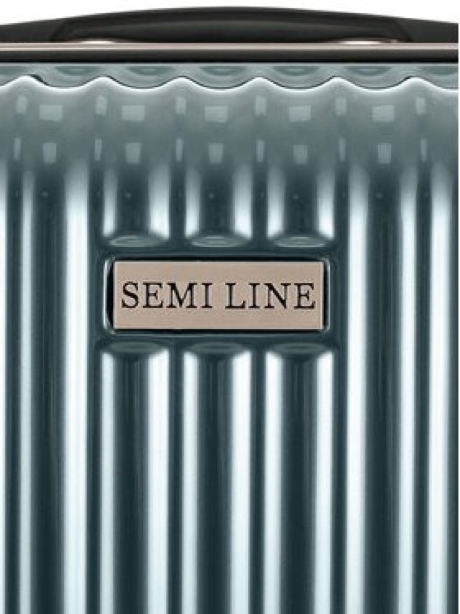 Semi Line Walizka kabinowa T5955-1 Granatowy