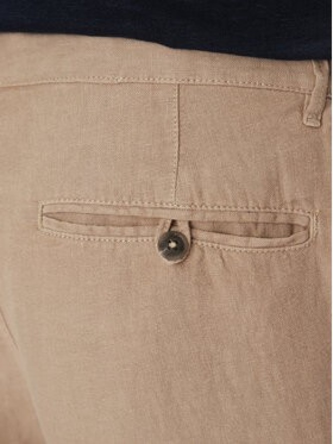 Aeronautica Militare Szorty materiałowe 251BE254CT3508 Beżowy Regular Fit