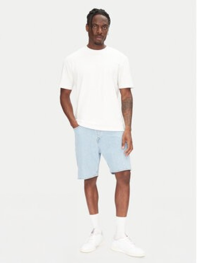 Jack & Jones Szorty jeansowe Tony 12269489 Niebieski Loose Fit