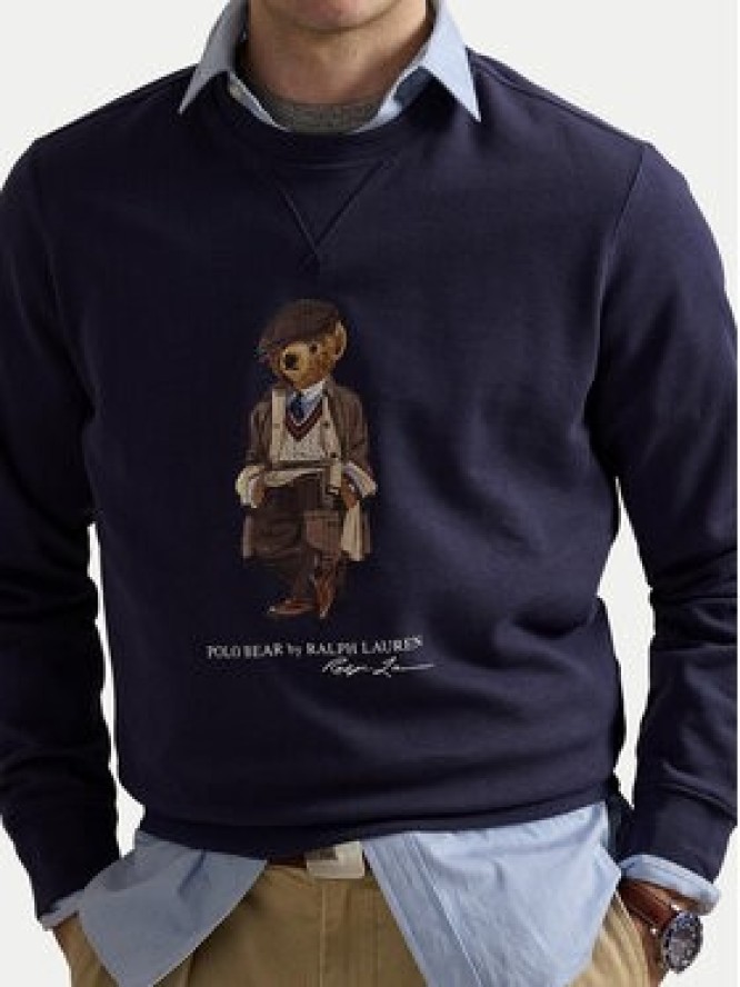 Polo Ralph Lauren Bluza 710980305001 Granatowy Regular Fit