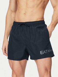 EA7 Emporio Armani Szorty kąpielowe 7M002000 AF13049 MC026 Czarny Regular Fit