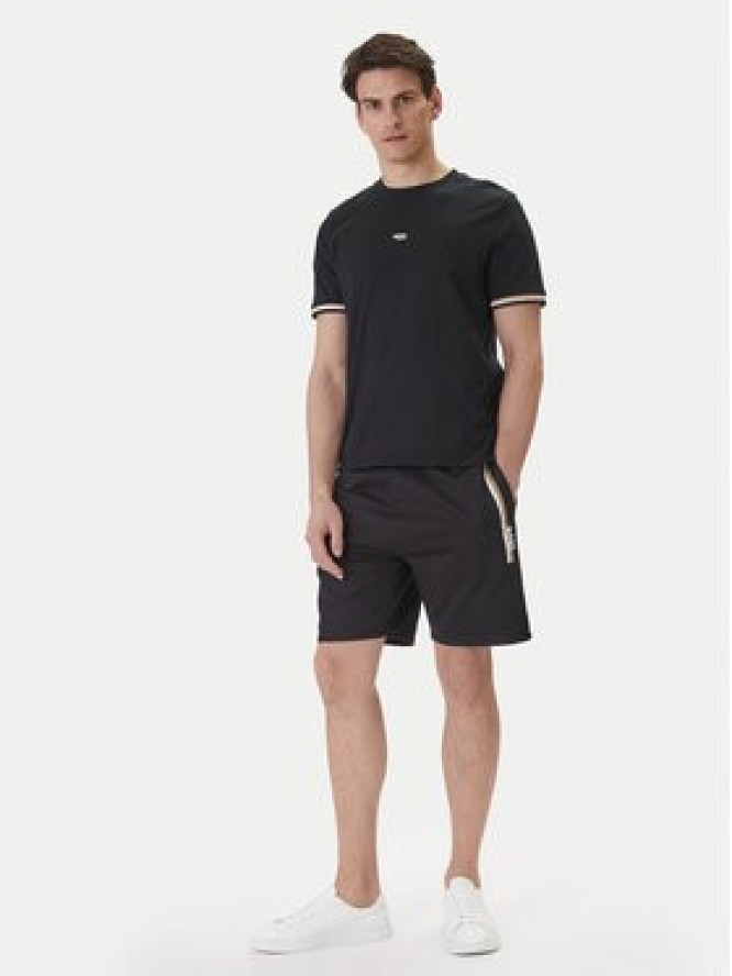 BOSS T-Shirt Iconic 50557198 Czarny Regular Fit