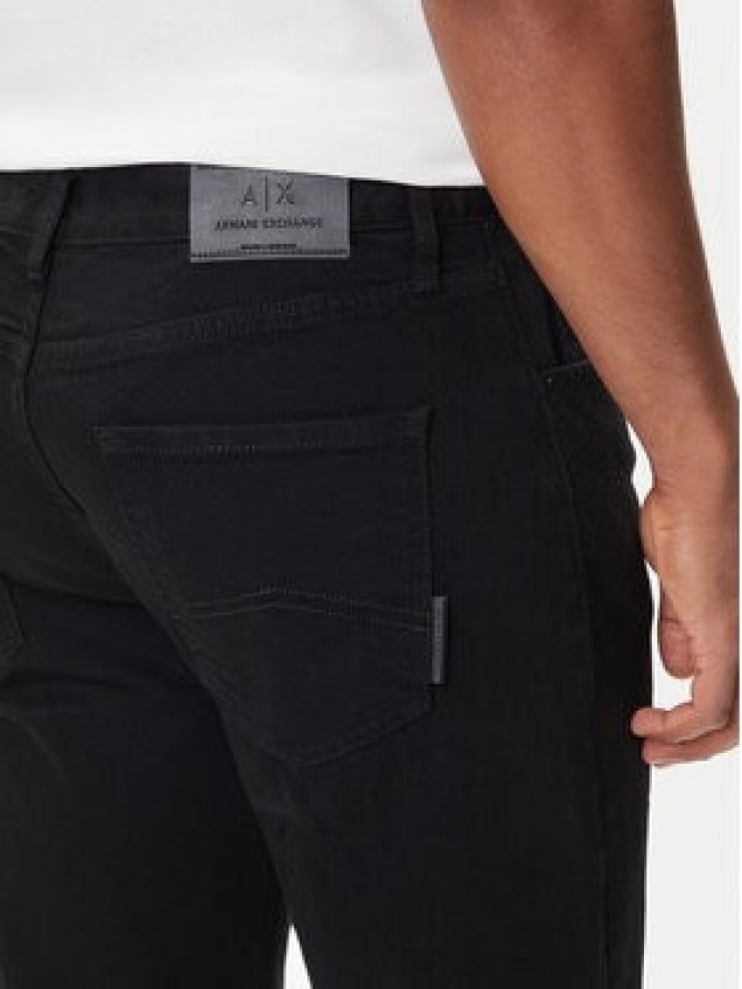 Armani Exchange Jeansy XM000069 AF18809 MC002 Czarny Slim Fit