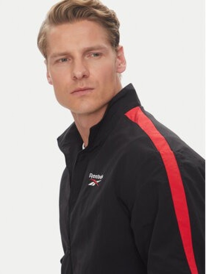 Reebok Kurtka przejściowa 100215495 Czarny Regular Fit