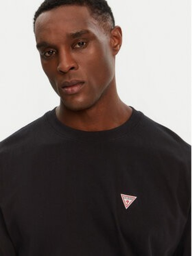 Guess Jeans T-Shirt M4YI46 K8FQ4 Czarny Regular Fit