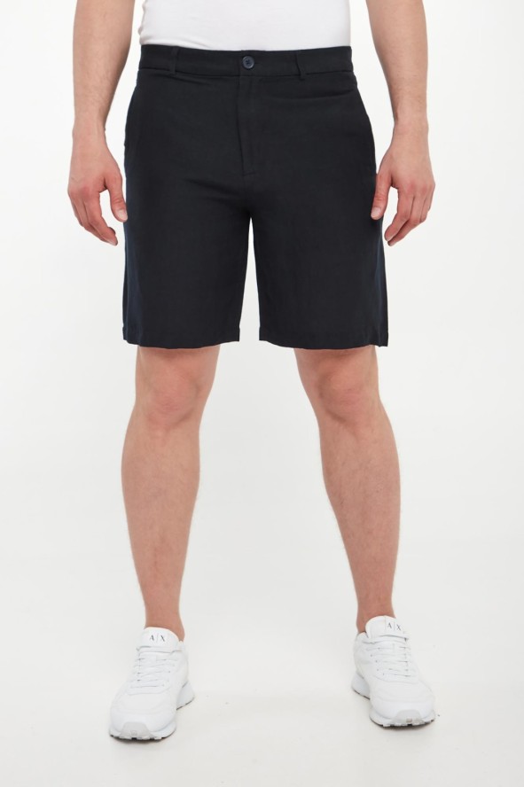 Bermudy męskie z lnem ARMANI EXCHANGE
