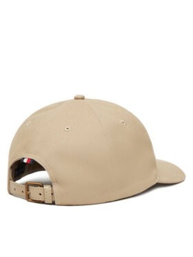 Tommy Hilfiger Czapka z daszkiem Flag Seasonal 5 Panel AM0AM13562 Beżowy