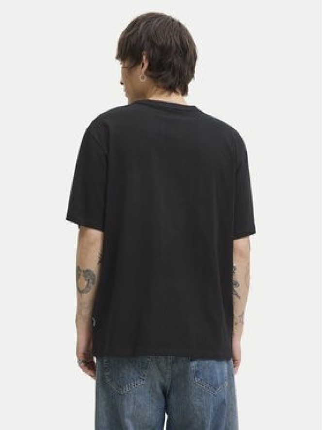 Jack & Jones T-Shirt Meadows Minimal 12283630 Czarny Loose Fit