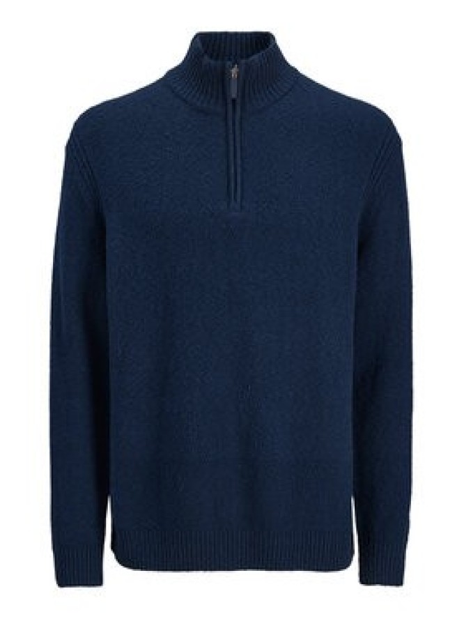 Jack & Jones Sweter Point 12287316 Niebieski Relaxed Fit
