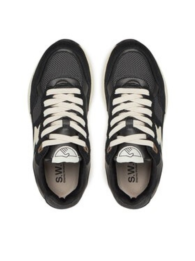 S.W.C Stepney Workers Club Sneakersy Amiel S-Strike YP01115 Czarny