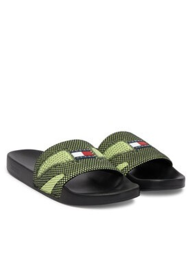 Tommy Jeans Klapki Tjm Summer Sandal 26 EM0EM01697 Zielony