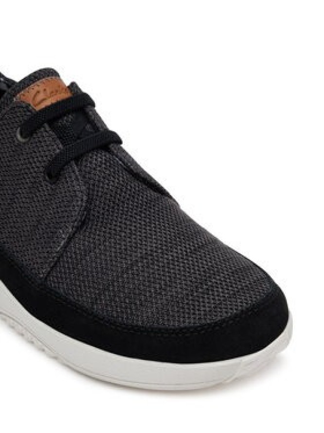 Clarks Sneakersy Easeway Lace 26181368 Czarny