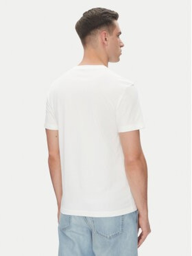 Calvin Klein Jeans Komplet 2 t-shirtów Monologo J30J320199 Biały Regular Fit