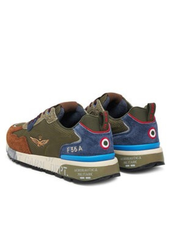 Aeronautica Militare Sneakersy 252SC0276UCT03546 Zielony