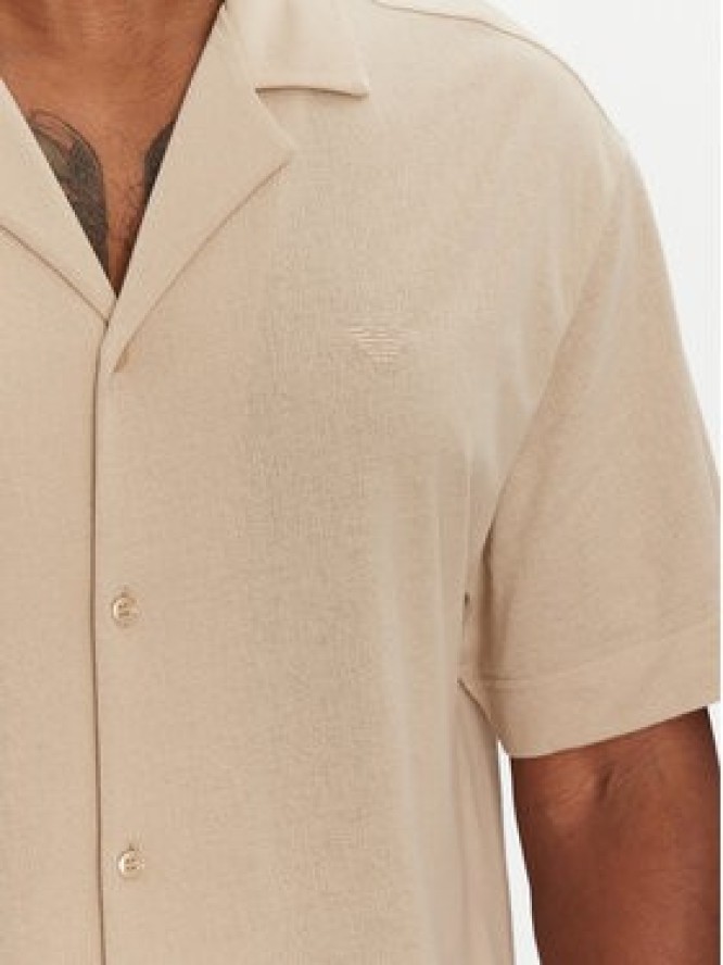 Emporio Armani Underwear Koszula EM000593 AF14107 U6213 Beżowy Regular Fit