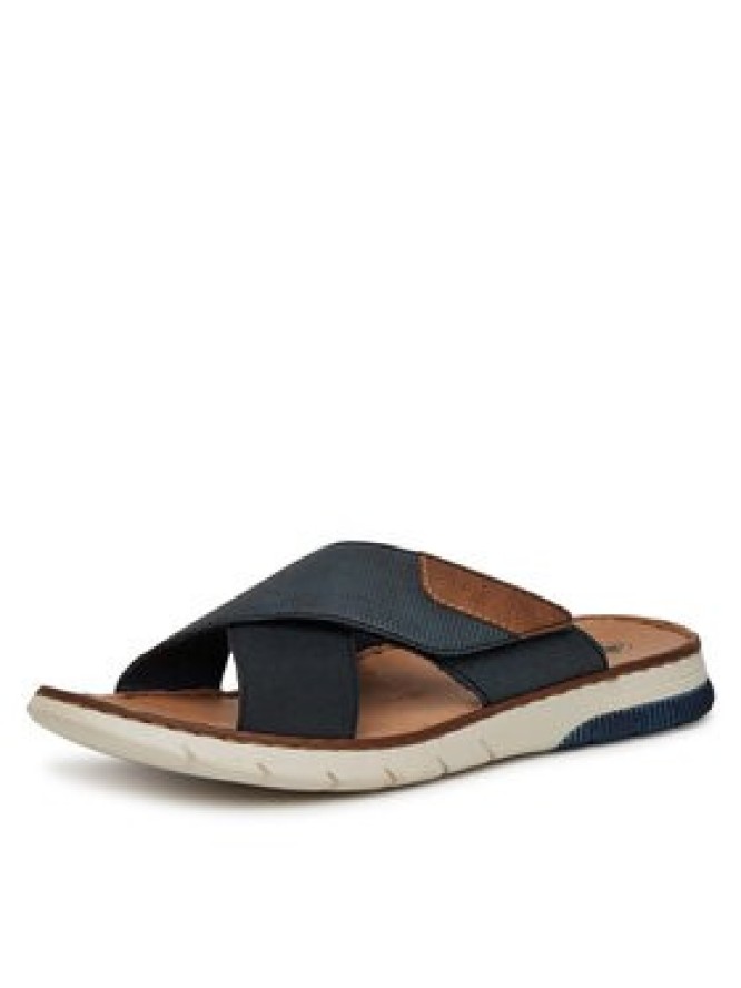 Rieker Klapki CEO-25283-14 Granatowy